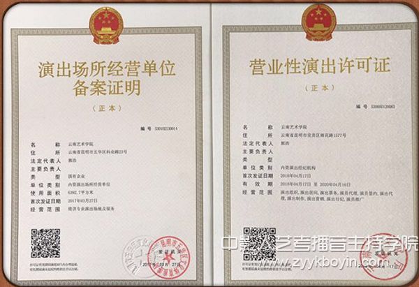云藝成為云南省首家取得營業(yè)性演出資質(zhì)的事業(yè)單位.jpg