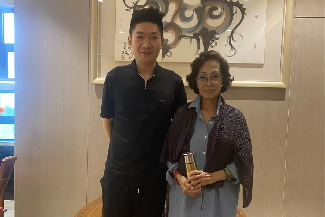 中影人教育大事記：賀龍元帥之女賀黎明會長蒞臨指導(dǎo)